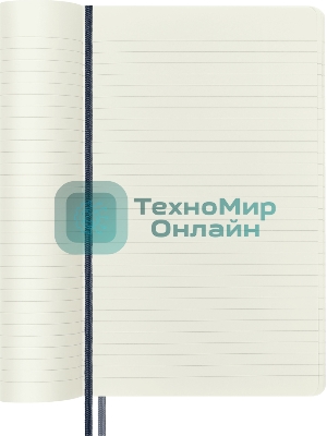 Блокнот Moleskine CLASSIC SOFT EXPENDED QP616EXPB20 Large 130х210 мм, 400 страниц, линейка, мягкая обложка, синий сапфир