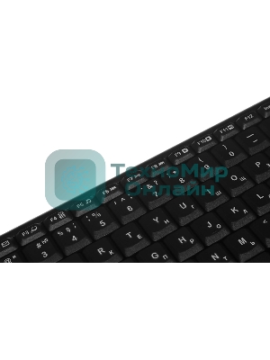 Комплект клавиатура+мышь Logitech MK220 беспроводной, USB, 1000 DPI, чёрный