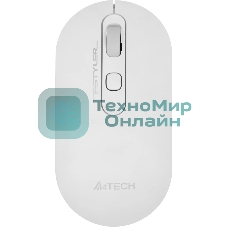 Мышь беспроводная A4Tech Fstyler FG20 белый, 2000 dpi, радиоканал, USB, кнопки - 4