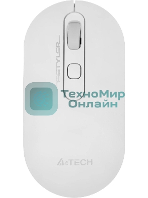 Мышь беспроводная A4Tech Fstyler FG20 белый, 2000 dpi, радиоканал, USB, кнопки - 4