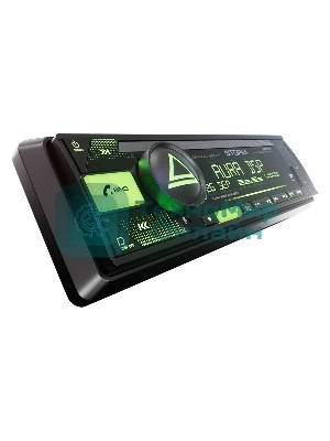 Автомагнитола AURA STORM-866DSP, 1 DIN, Bluetooth, USB Type-A, AUX, пульт ДУ