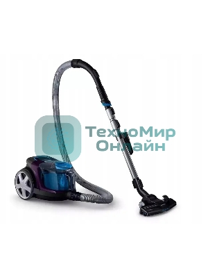 Пылесос Philips FC9333/09 фиолетовый, 750/900 Вт, уборка сухая, пылесборник контейнер, 1.5 л