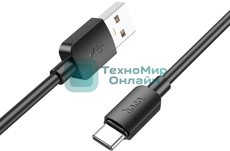 Кабель Hoco X96 Hyper 27W TYPE-C USB (m)-USB Type-C (m) 1м черный коробка