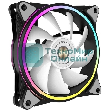 Вентилятор для корпуса Alseye HALO PRO B-R черный, 120 мм, 2100 об/мин, 26 дБ, 4 pin