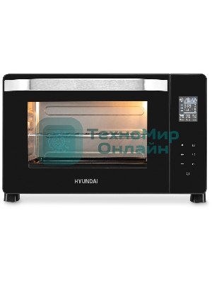Мини-печь Hyundai MIO-HY082 38 л, 2000 Вт, черный