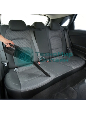 Пылесос автомобильный Vitek VT-1850(BK) 90 Вт/Моющийся фильтр.