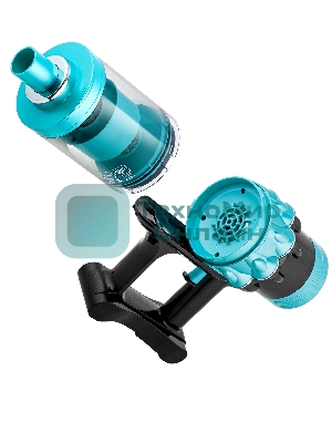 Пылесос вертикальный BRAYER BR4271 голубой, питание от сети, 185 Вт, уборка сухая, пылесборник 0.8 л