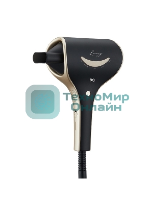 Фен BQ HD1211M черный/золотой, 1800 Вт, ионизация