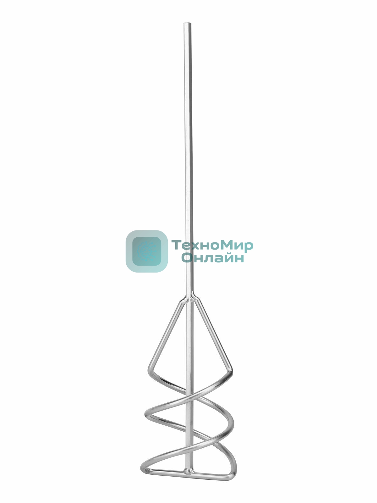 Миксер из оцинкованной стали Сибртех, D 120 мм, L 570 мм,для красок и штукатурных смесей