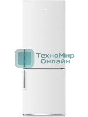 Холодильник Atlant 6224-101 белый двухкамерный 275/100л морозилка сбоку