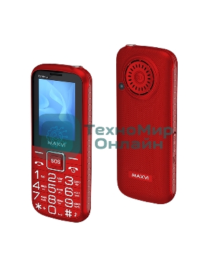 Мобильный телефон Maxvi B21ds up красный