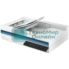 Сканер планшетный HP Scanjet Pro 2600 f1, A4, CIS, 600x600dpi, ДАПД 60 листов, ч/б 25 стр. или 50 изобр. в минуту (300dpi),цв. 25 стр/мин/50 изобр/мин, 48 бит, 24 бит, USB 2.0 (20G05A)