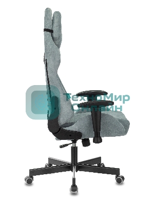 Кресло Бюрократ VIKING KNIGHT LT28 FABRIC серо-голубой, ткань, 120 кг, механизм качания