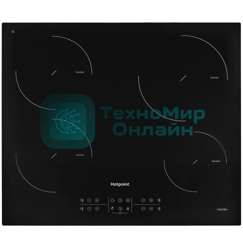 Индукционная варочная поверхность Hotpoint HB 1560S NE, независимая, черный
