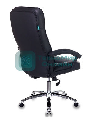 Кресло Бюрократ T-9908AXSN-AB черный, кожа