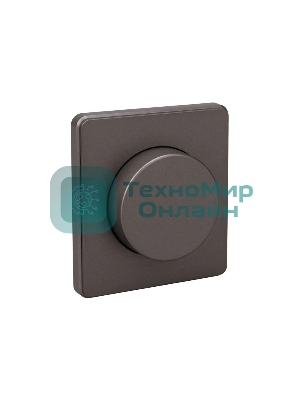 Светорегулятор Kranz KR-78-0732-2 ROUND (диммер) 300Вт с/у титан