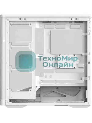 Компьютерный корпус Formula V Line Crystal U9 PA White, ATX, TYPE-C*1, USB3.0*2, Curved Glass, SIDE 3x PERFORMANCE ARGB, REAR 1x PERFORMANCE ARGB
