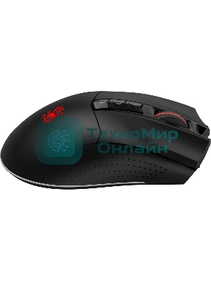 Мышь беспроводная A4Tech Bloody R90 Plus черный, 5000 dpi, радиоканал, USB, кнопки - 8