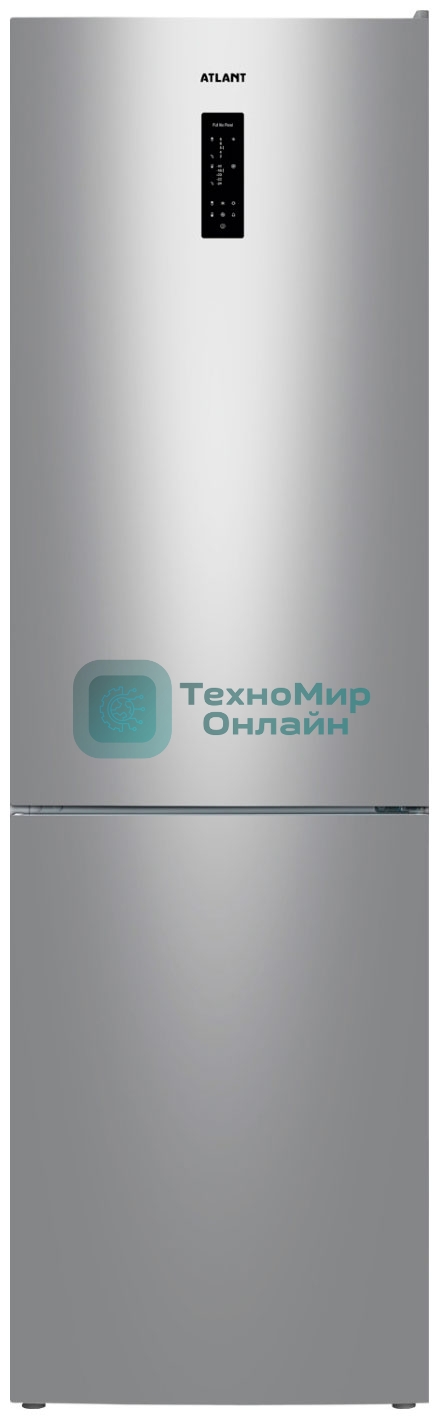 Холодильник Atlant ХМ-4626-181-NL серебристый двухкамерный 254/94л морозилка снизу, No Frost