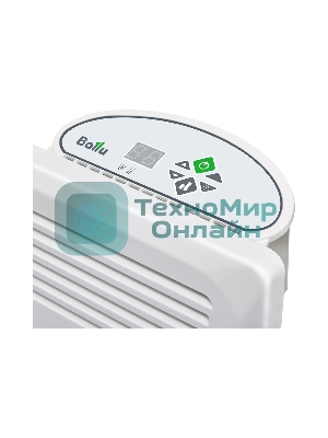 Конвектор электрический Ballu Enzo BEC/EZER-2000 белый, 2000 Вт, 25 м2, термостат, дисплей