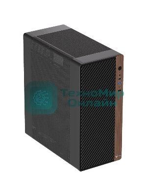 Компьютерный корпус Aerocool/Formula TimberLine T2 черный без БП mATX 4x120мм 1xUSB 2.0 1xUSB 3.0 1xUSB3.1 audio bott PSU
