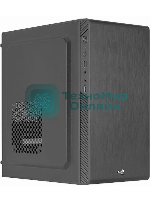 Компьютерный корпус Aerocool/Formula CS-106-S-BK-v1 черный без БП mATX 1x120мм 1xUSB 2.0 1xUSB 3.0 audio
