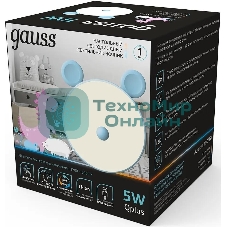 Ночник Gauss NN7026 мышка голубой