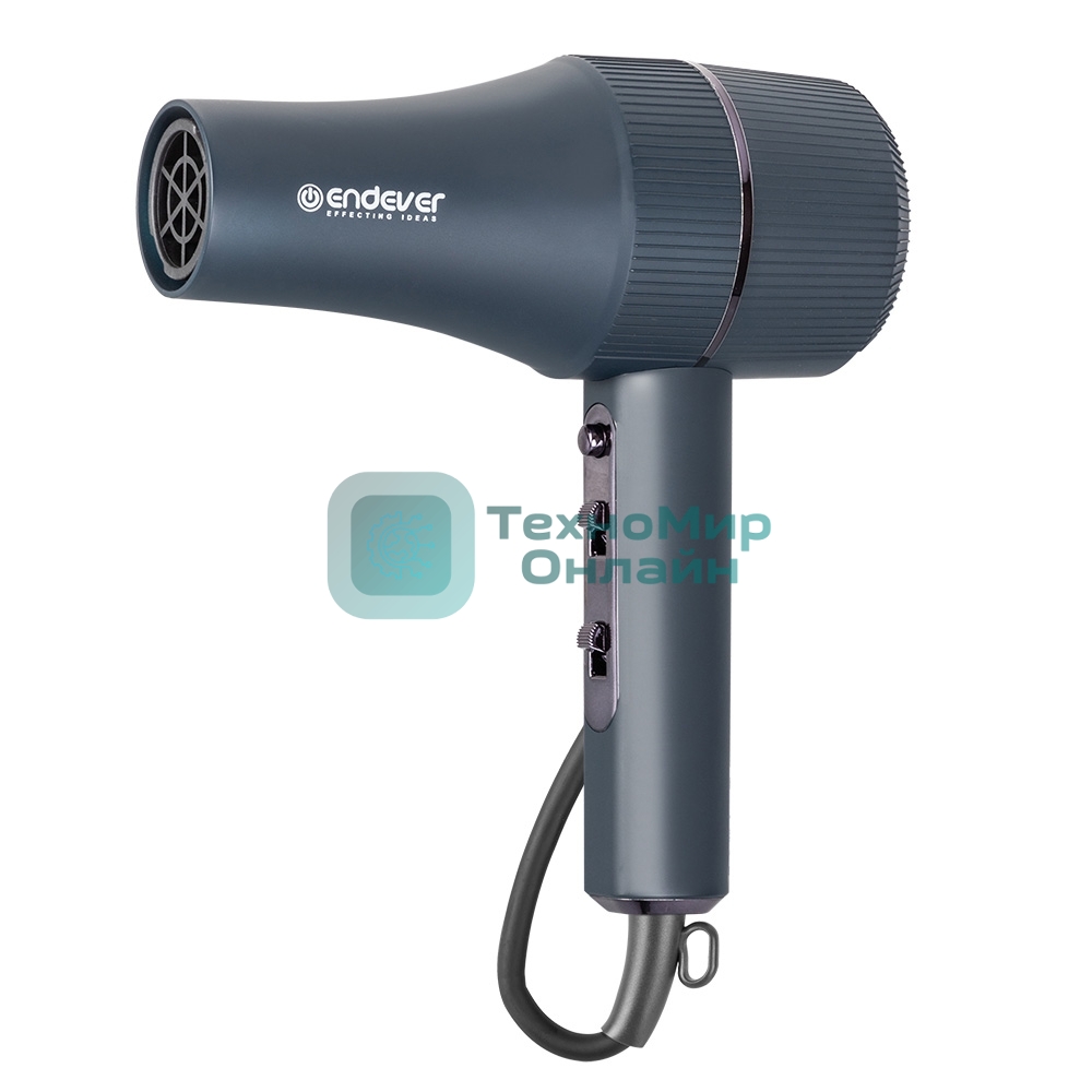 Фен Endever Aurora-515 синий, 2200 Вт
