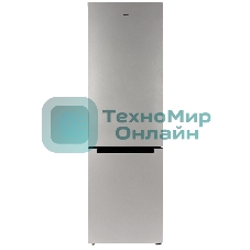 Холодильник Бирюса M6130 металлик двухкамерный 245/100л морозилка снизу