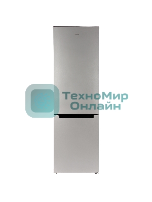 Холодильник Бирюса M6130 металлик двухкамерный 245/100л морозилка снизу