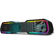 Акустическая система SVEN 450 2.0 (2x5W, Bluetooth, RGb-подсветка) черная