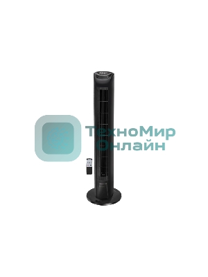 Вентилятор Energy EN-1616 TOWER чёрный. напольный. 45 Вт. 3 скорости. колонный