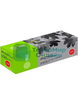 Картридж лазерный Cactus CS-C054Y желтый (1200 стр.) для Canon LBP 621Cw/623Cdw/641Cw/643Cdw