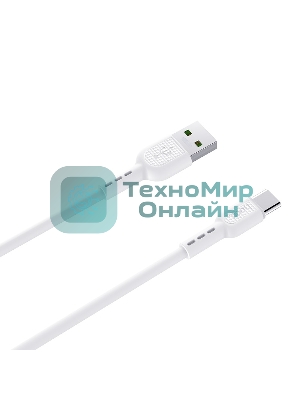 Кабель USB 2.0 HOCO X33, AM/Type-C, белый, 1м, 5А