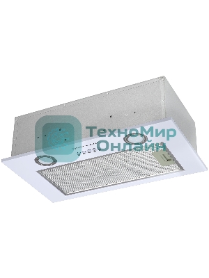 Вытяжка встраиваемая Zigmund & Shtain K 018.5 W белый, 50 см, 660 куб. м/ч, 58.6 дБ