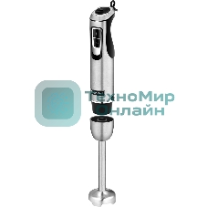 Блендер погружной Rondell RDE-1307 1200 Вт, черный/серебристый