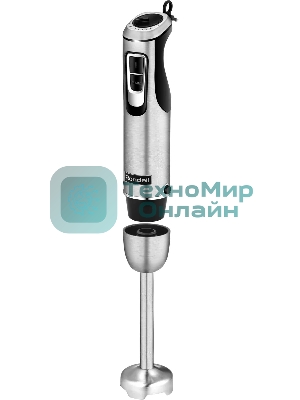 Блендер погружной Rondell RDE-1307 1200 Вт, черный/серебристый