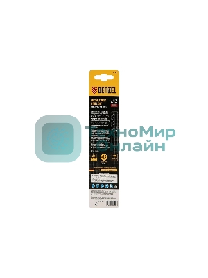 Сверло по металлу Denzel 12 мм, HSS Co-8%