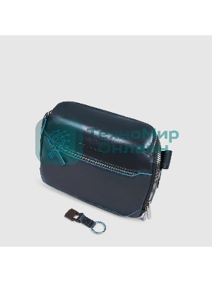 Сумка Piquadro Blue Square CA6900B2/BLU2 темно-синяя натур.кожа