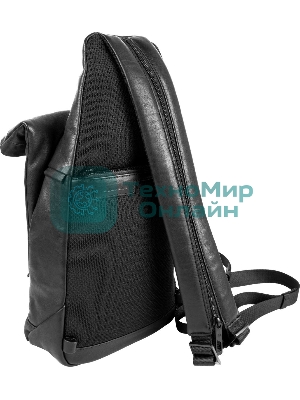 Рюкзак слинг Piquadro Harper CA6784AP/N черный кожа