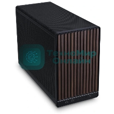 Корпус Lian Li A3-mATX Wood Black, Micro-Tower, чёрный
