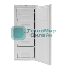 Морозильная камера Pozis FV-115, графитовый, 111 л, 6 ящиков