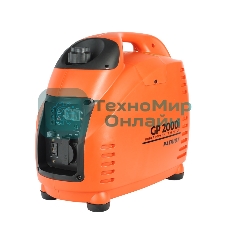 Электрогенератор бензиновый инверторный Patriot GP 2000i, 1,8 кВт, 58 дБ, 18.5 кг
