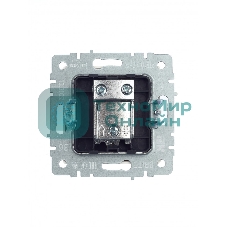 Розетка телевизионная проходная IEK BRITE РТВ10-0-БрЖ жемчуг