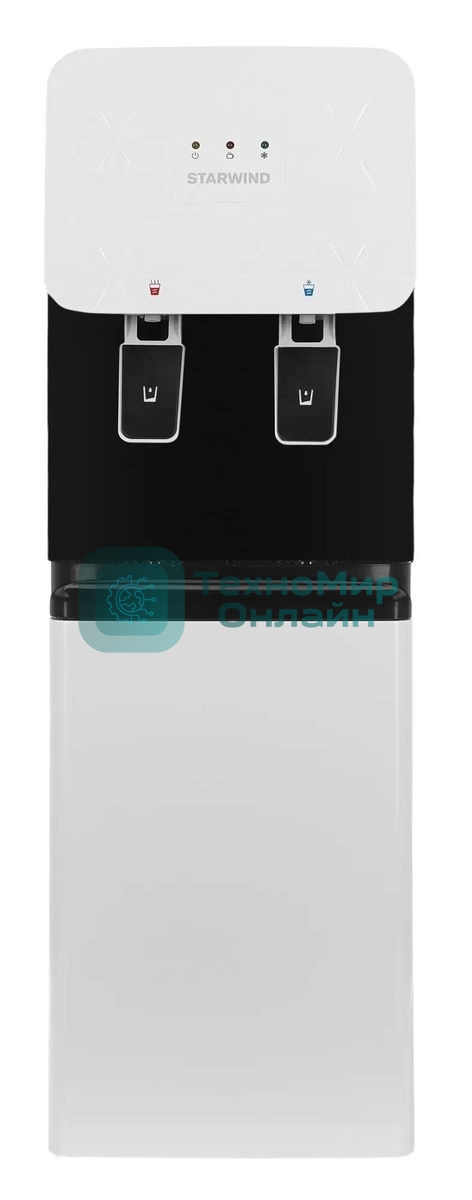 Кулер для воды Starwind SW-1003EW, верхняя загрузка, нагрев 85 °С, охлаждение 10 °С, белый