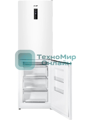 Холодильник Atlant ХМ-4621-109-NW белый двухкамерный 235/94л морозилка снизу, No Frost