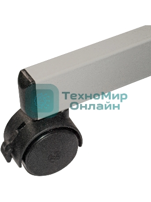 Флипчарт Silwerhof DAILY, лак, 70x100см на роликах белый вращающаяся