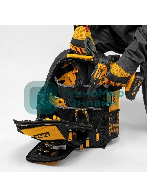 Рюкзак для инструмента Denzel 365х190х430 мм, 3 отделения, 26 карманов