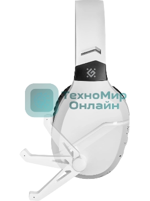 Гарнитура Defender Phantom Pro белый, беспроводная + проводная, Bluetooth, USB / mini jack 3.5 мм