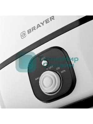 Увлажнитель воздуха BRAYER BR4702 белый, 25 м², 6 л, ароматизация